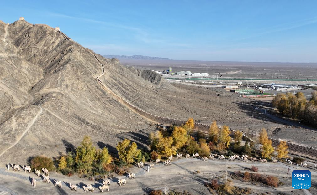 Autumn scenery of Jiayu Pass in Gansu, NW China(图4)