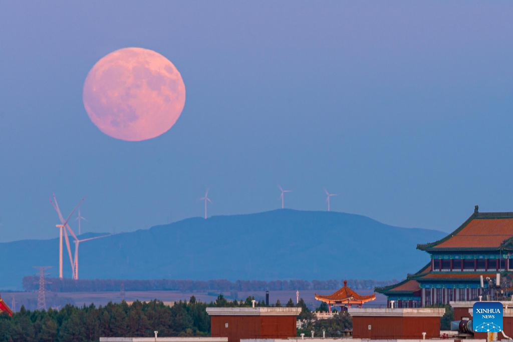 Full moon shines on night of Mid-Autumn Festival in China(图16)