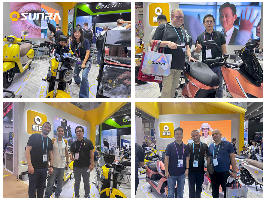 SUNRA Electric Vehicles Shine at Canton Fair: Global Merchants Witness the Rising Force of Electric Mobility(图4)